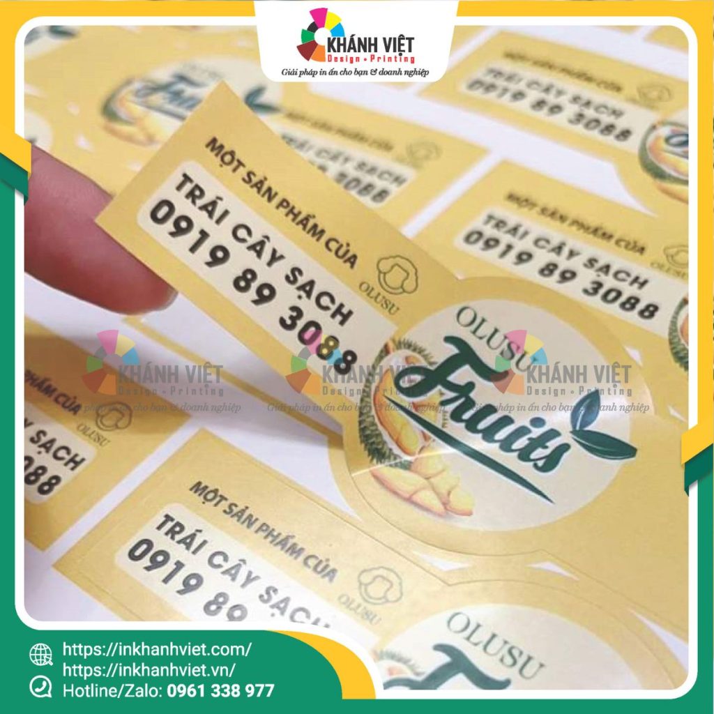 Decal nhựa đẹp - M5