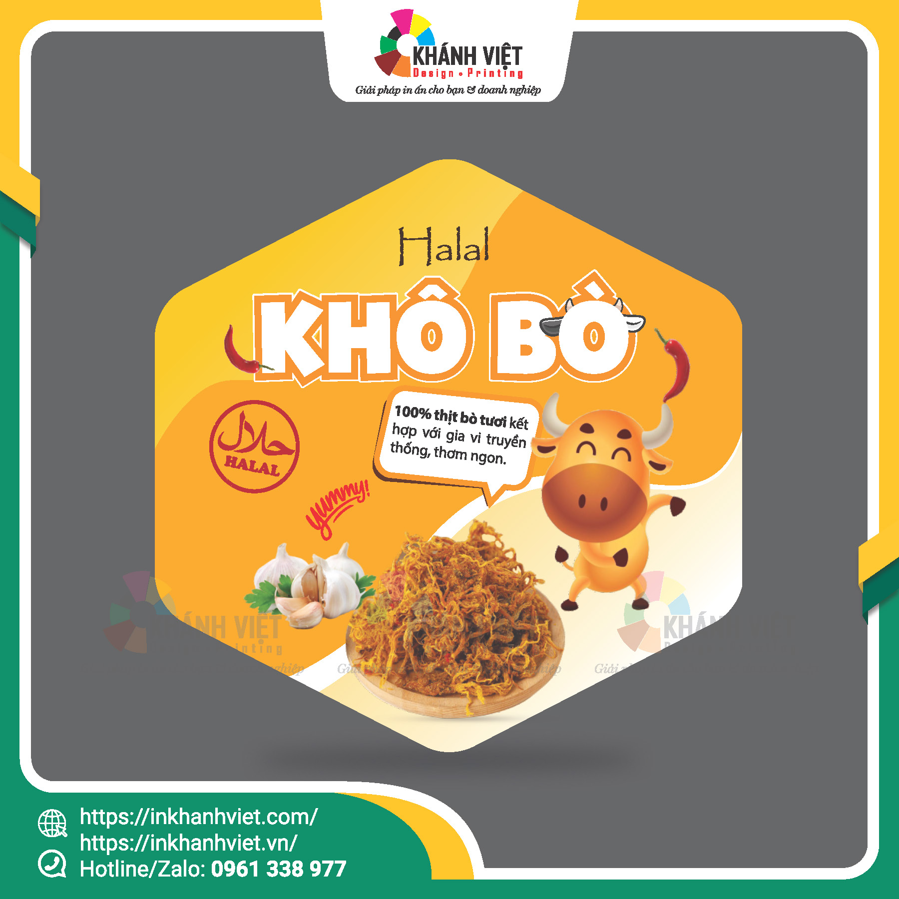 Mẫu tem ăn vặt đẹp - 39