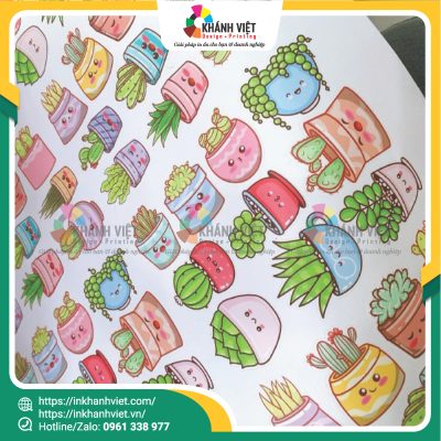 Sticker sen đá