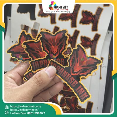 Sticker thương hiệu
