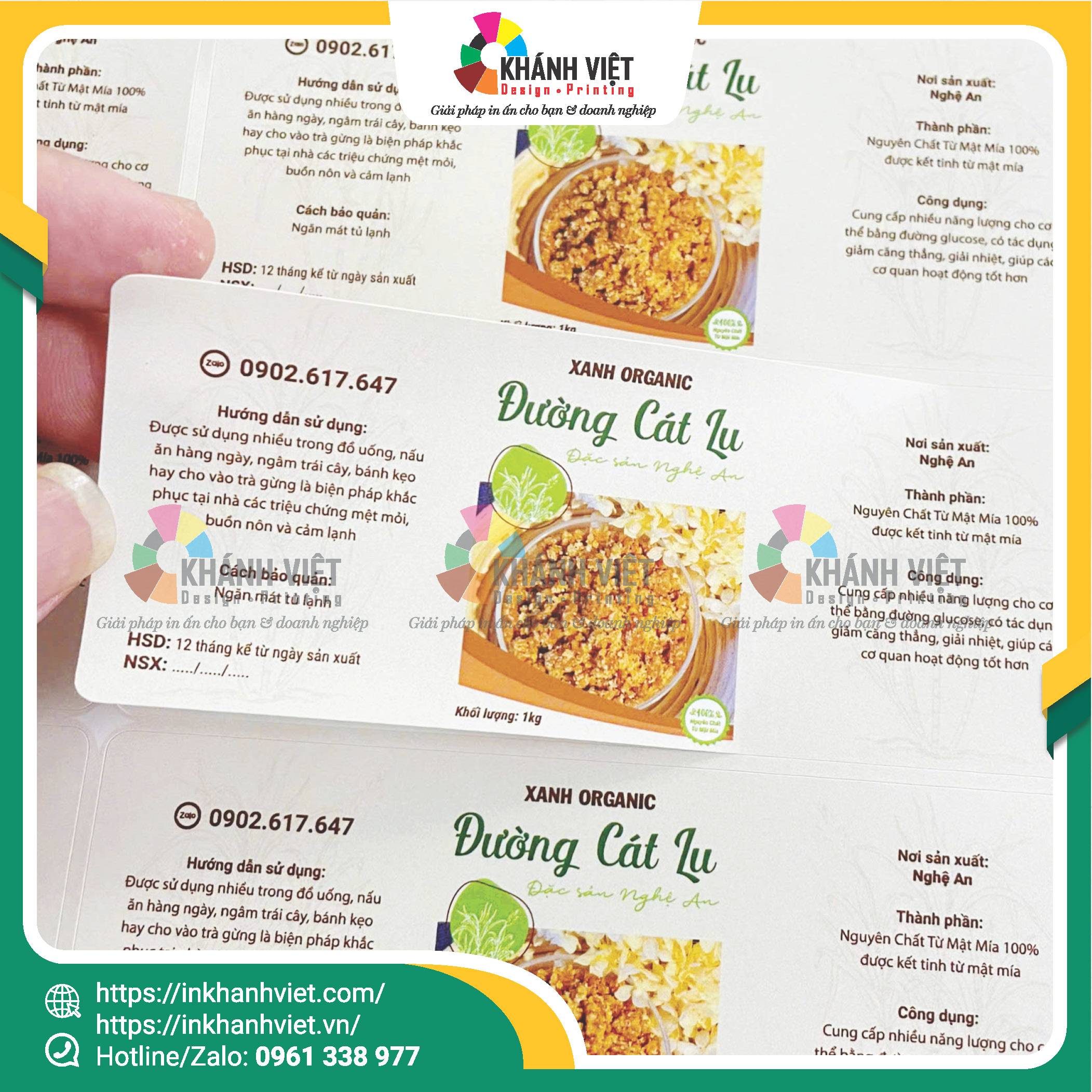 Tem đường (decal giấy-nhựa)