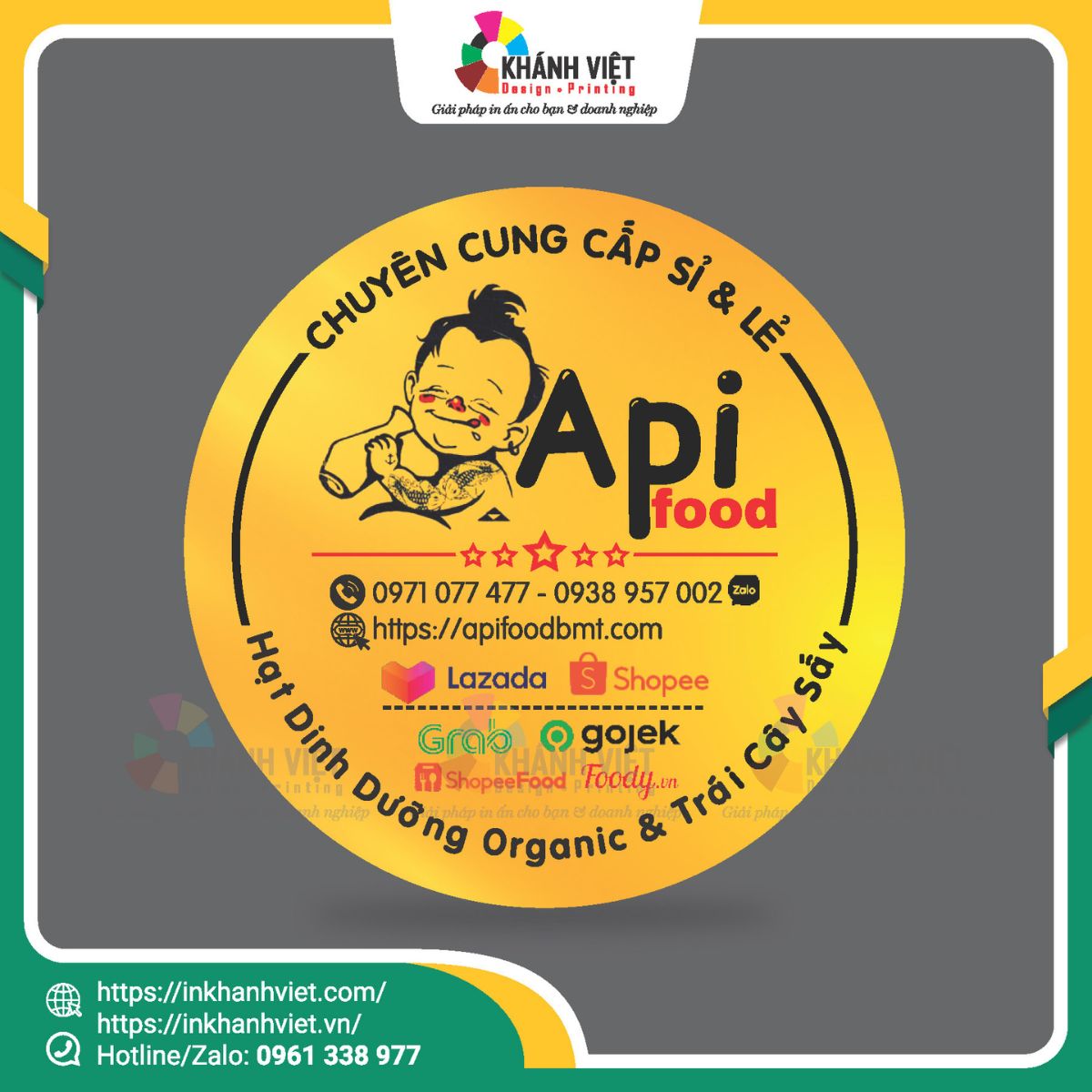 Mẫu tem ăn vặt đẹp - 9