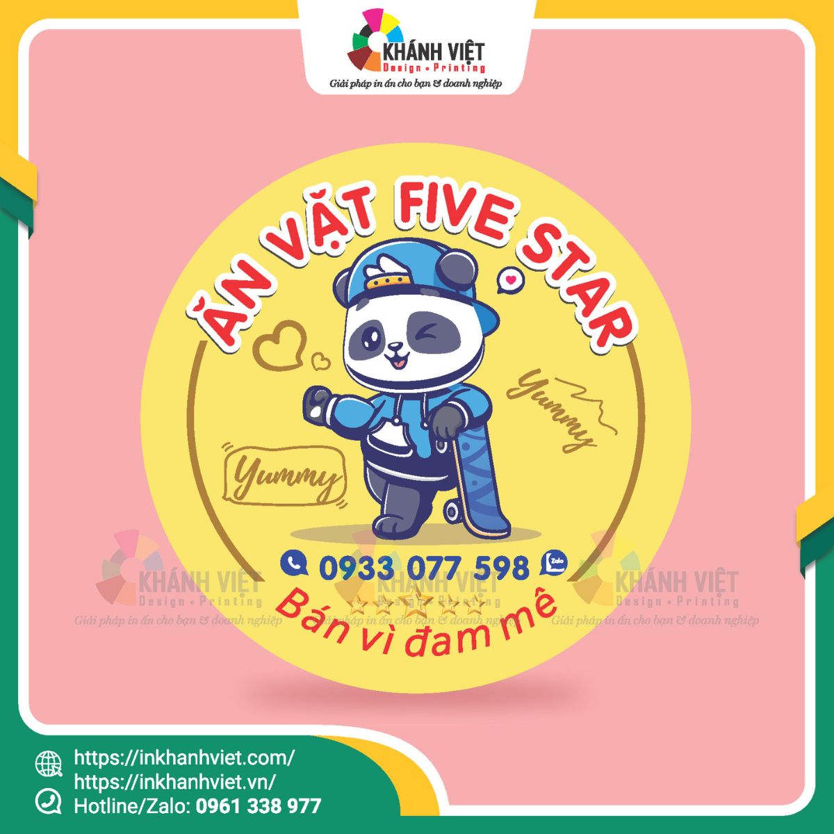 Mẫu tem ăn vặt đẹp - 12