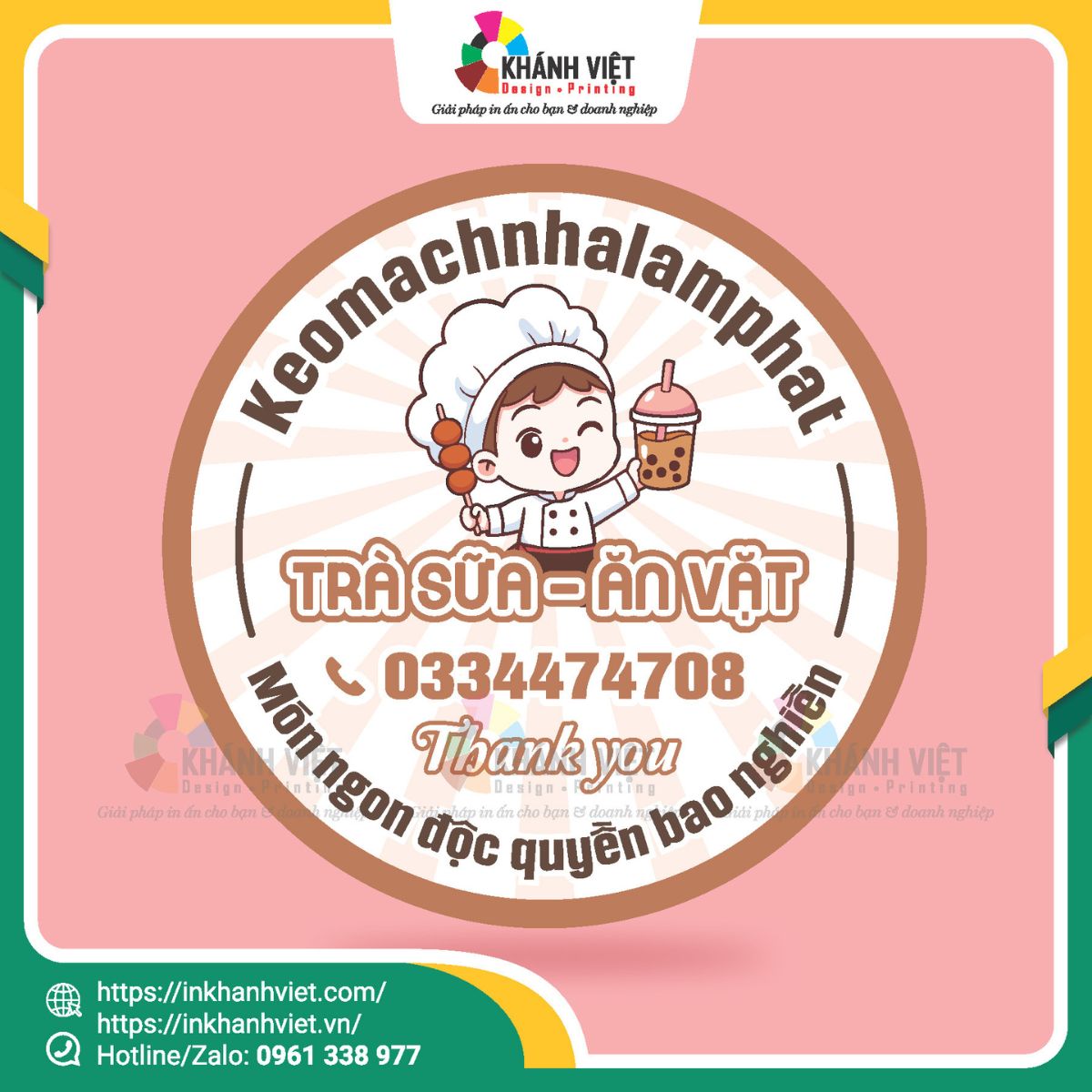 Mẫu tem ăn vặt đẹp - 17