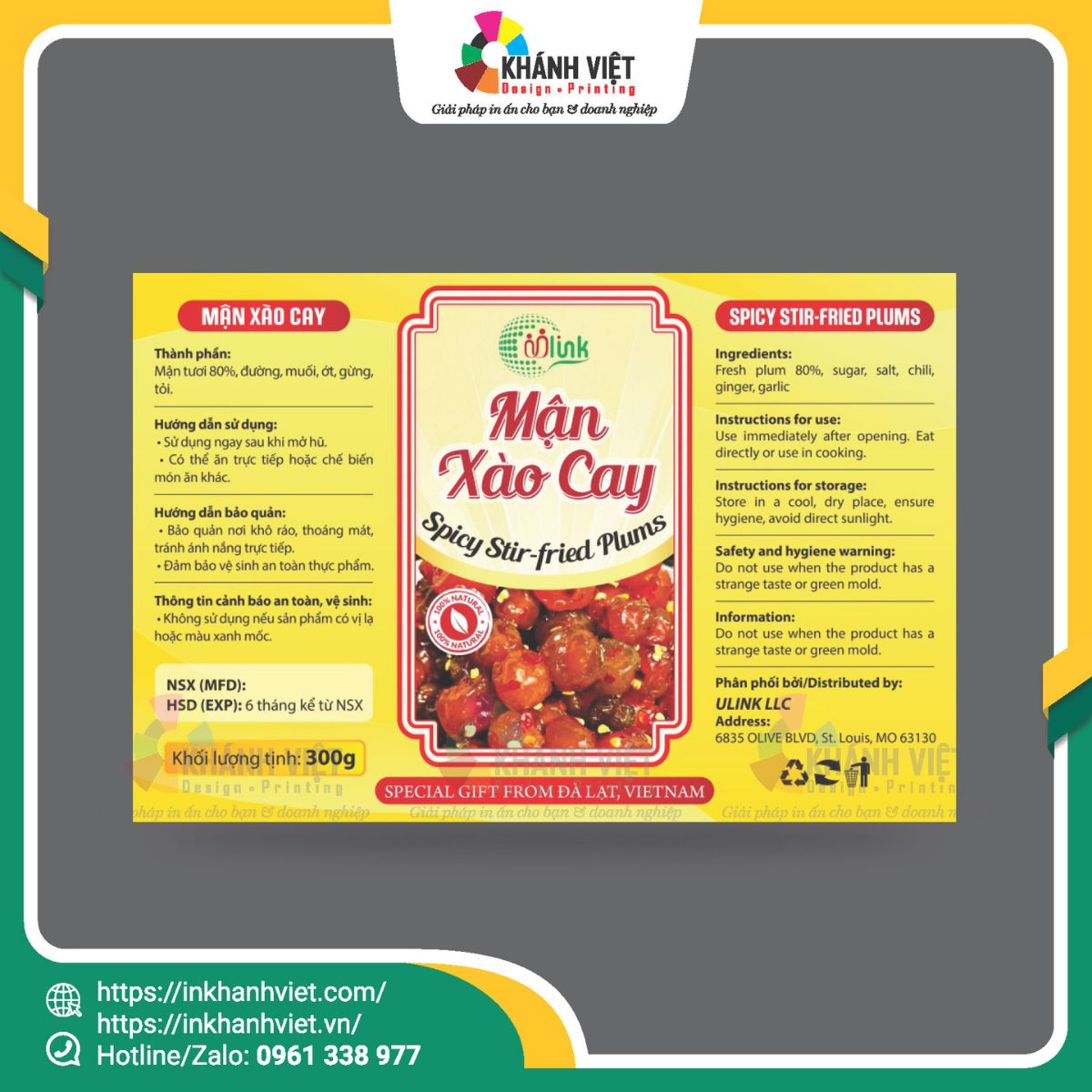 Mẫu tem ăn vặt đẹp - 23