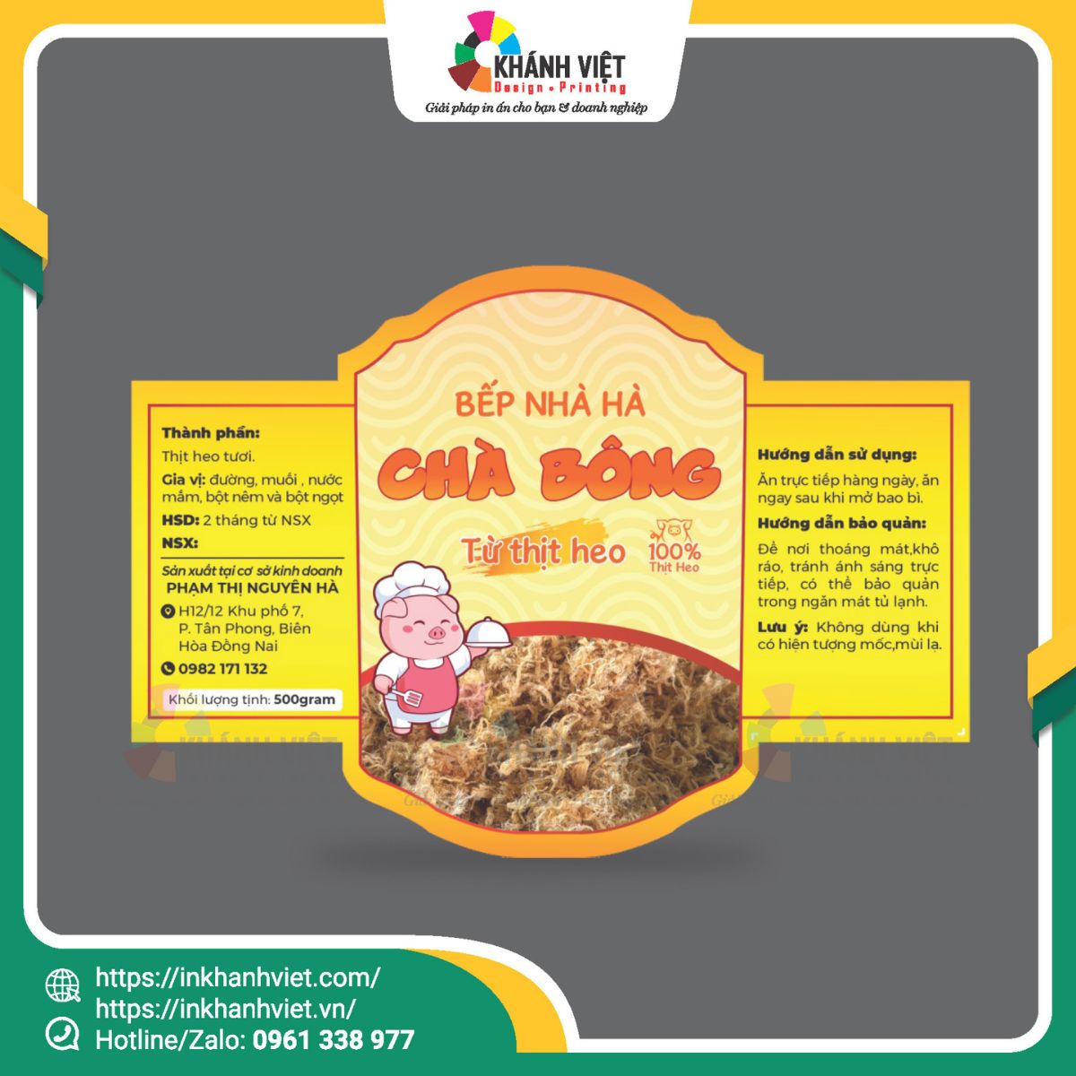 Mẫu tem ăn vặt đẹp - 16