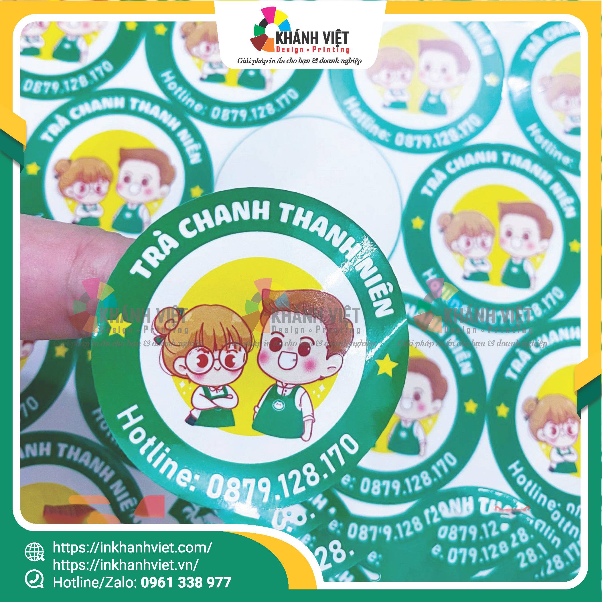 Tem trà (decal giấy-nhựa)